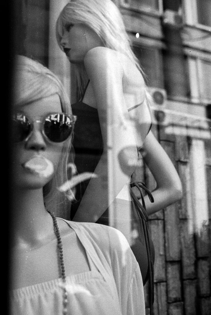 In between